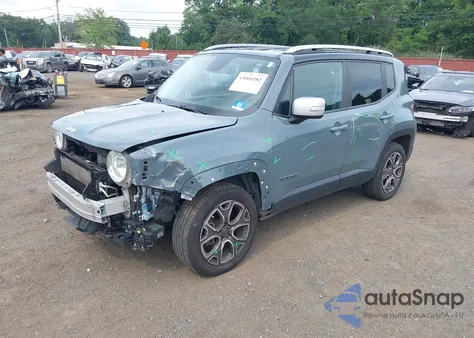 2017 Jeep Renegade Limited 4X4 from USA, damaged, VIN ZACCJBDB9HPF39661